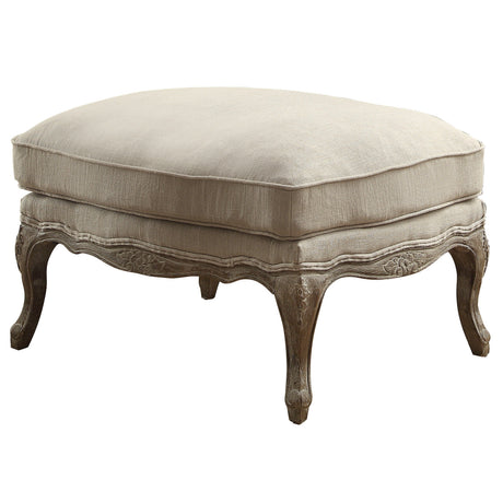 Parlier Show Wood Ottoman from Homelegance - Luna Furniture