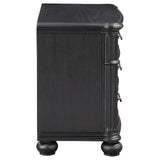 Celina 3-drawer Nightstand Bedside Table Black - 224762 - Luna Furniture