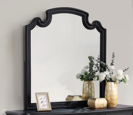 Celina Dresser Mirror Black - 224764 - Luna Furniture