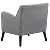 Charlie Upholstered Accent Chair with Reversible Seat Cushion - 909475 - Luna Furniture