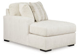 Chessington Ivory Left-Arm Facing Corner Chaise from Ashley - Luna Furniture