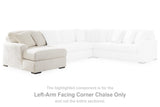 Chessington Ivory Left-Arm Facing Corner Chaise from Ashley - Luna Furniture