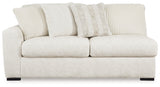 Chessington Ivory Left-Arm Facing Sofa from Ashley - Luna Furniture