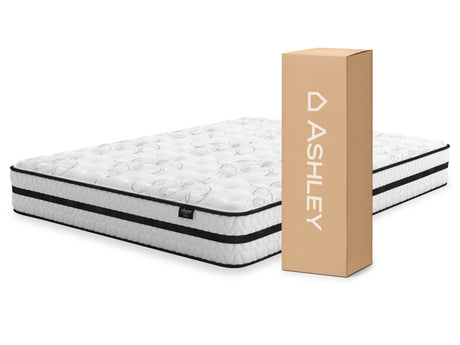 Chime 10 Inch Hybrid White California King Mattress in a Box from Ashley - Luna Furniture