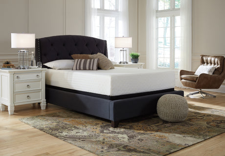 Chime 12 Inch Memory Foam White California King Mattress in a Box from Ashley - Luna Furniture