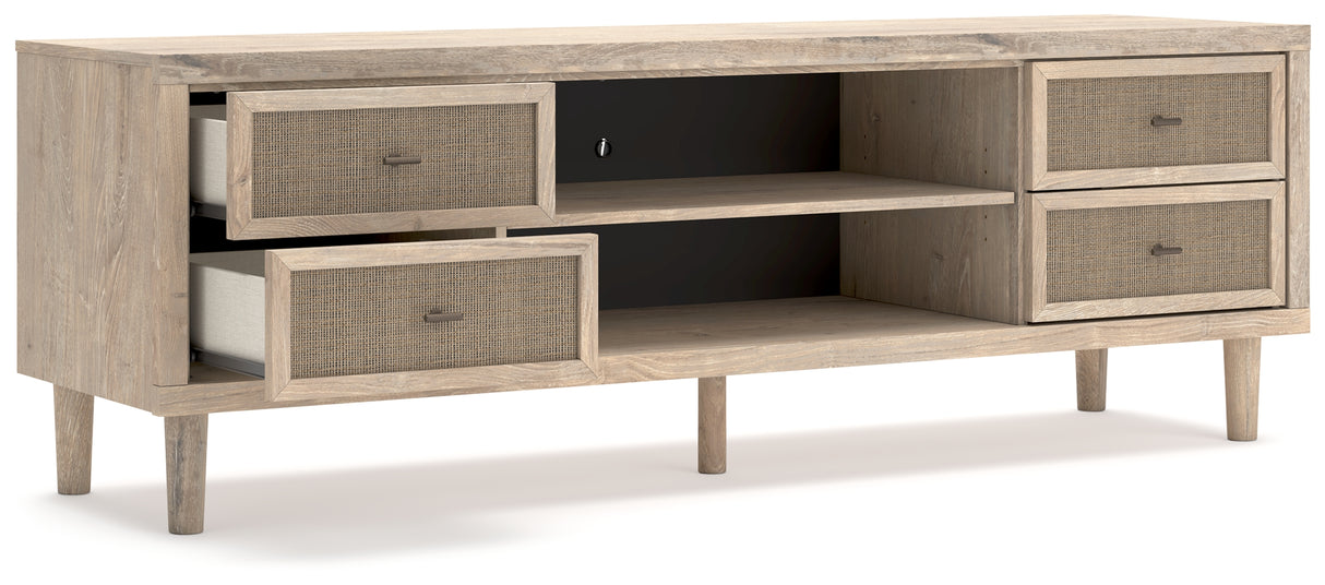 Cielden Two-tone 62" TV Stand from Ashley - Luna Furniture