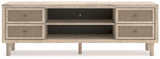 Cielden Two-tone 62" TV Stand from Ashley - Luna Furniture