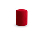 Cloe Red Boucle Stool - CLOERED-STO - Luna Furniture