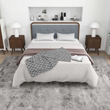 Clyda Modern Solid Wood Platform Bed King - AFC01283 - Luna Furniture