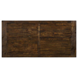 Coleman Rustic Golden Brown 5-Piece Dining Set from Coaster - Luna Furniture