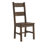 Coleman Dining Side Chairs Rustic Golden Brown (Set of 2) - 107042 - Luna Furniture