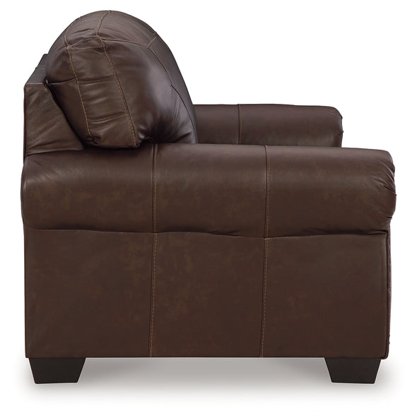 Colleton Dark Brown Loveseat - 5210735 - Luna Furniture