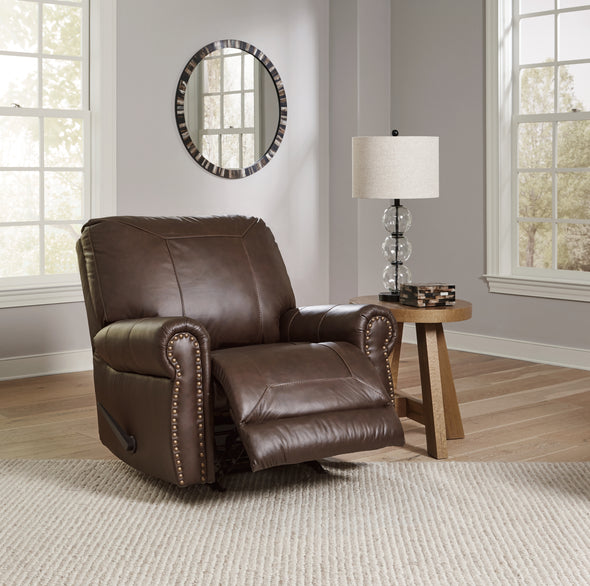 Colleton Dark Brown Recliner - 5210725 - Luna Furniture