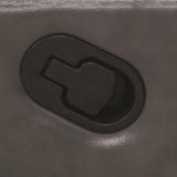 Conrad Gray Upholstered Motion Glider Recliner from Coaster - Luna Furniture