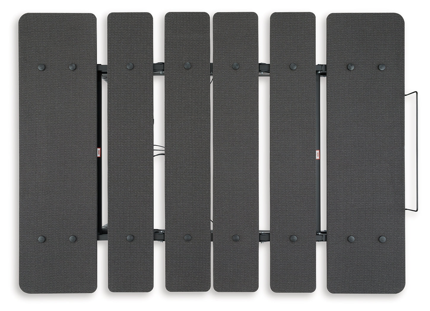 Cosmic Power Base Black Full Adjustable Base - Luna Furniture