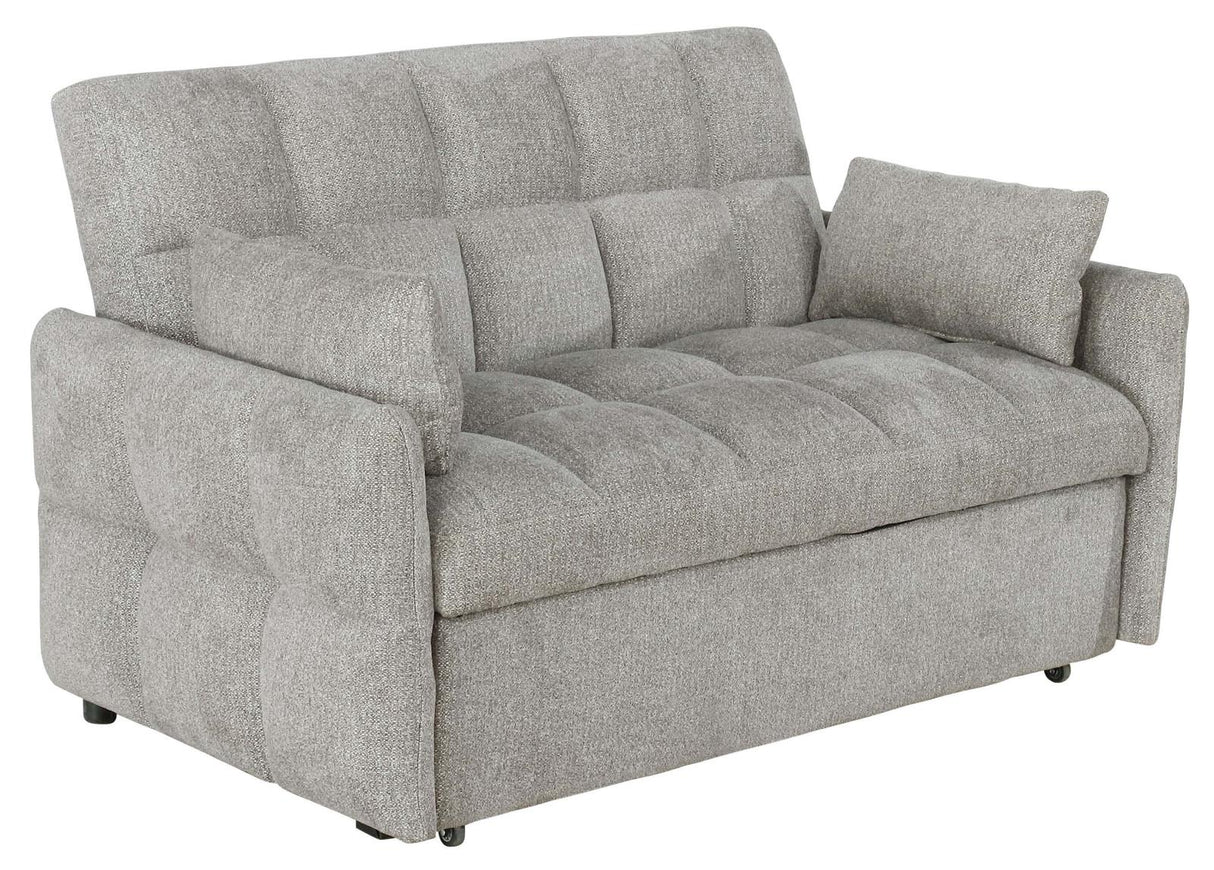 Cotswold Tufted Cushion Sleeper Sofa Bed Beige - 508307 - Luna Furniture