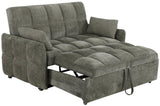 Cotswold Brown Tufted Cushion Sleeper Sofa Bed from Coaster - Luna Furniture