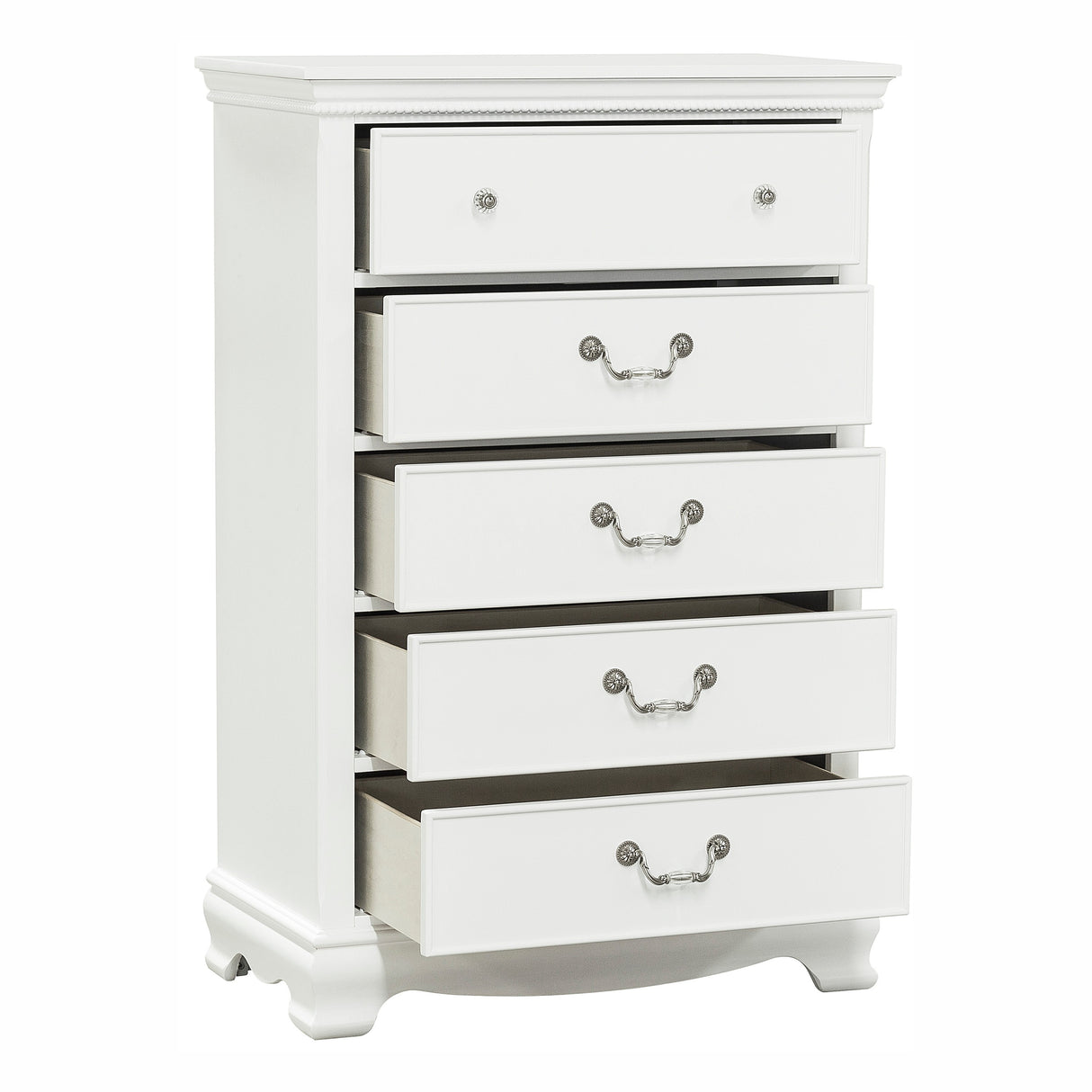 Lucida White Chest from Homelegance - Luna Furniture
