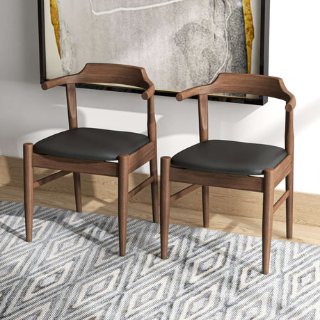 Daisy Dining Chair (Set of 2) Grey Fabric from Midinmod - Luna Furniture