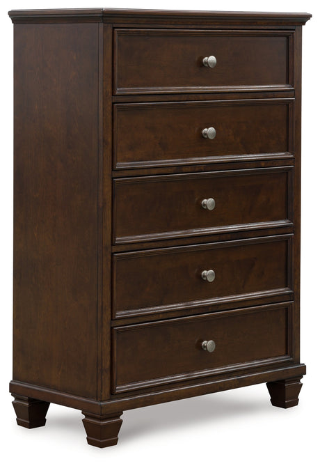 Danabrin Brown Chest of Drawers - B685-46 - Luna Furniture