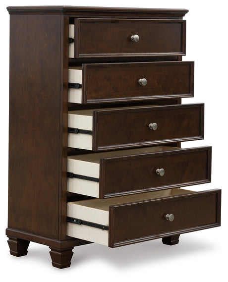 Danabrin Brown Chest of Drawers from Ashley - Luna Furniture