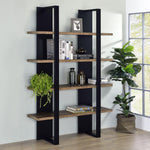 Danbrook Bookcase with 4 Full-length Shelves - 882036 - Luna Furniture