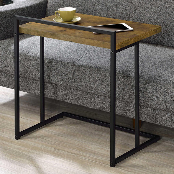 Dani Rectangular Snack Table with Metal Base - 936122 - Luna Furniture