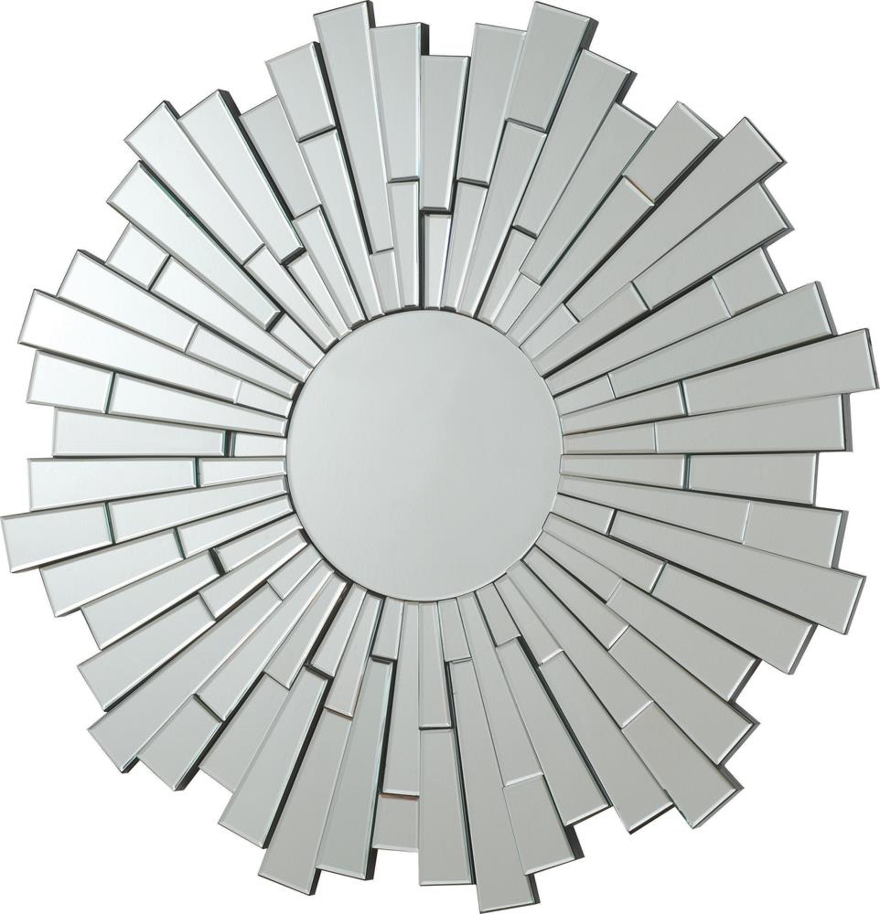 Danika Sunburst Circular Mirror Silver - 901784 - Luna Furniture
