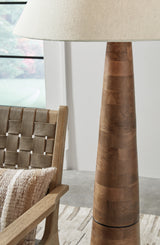 Danset Brown Floor Lamp - L329101 - Luna Furniture