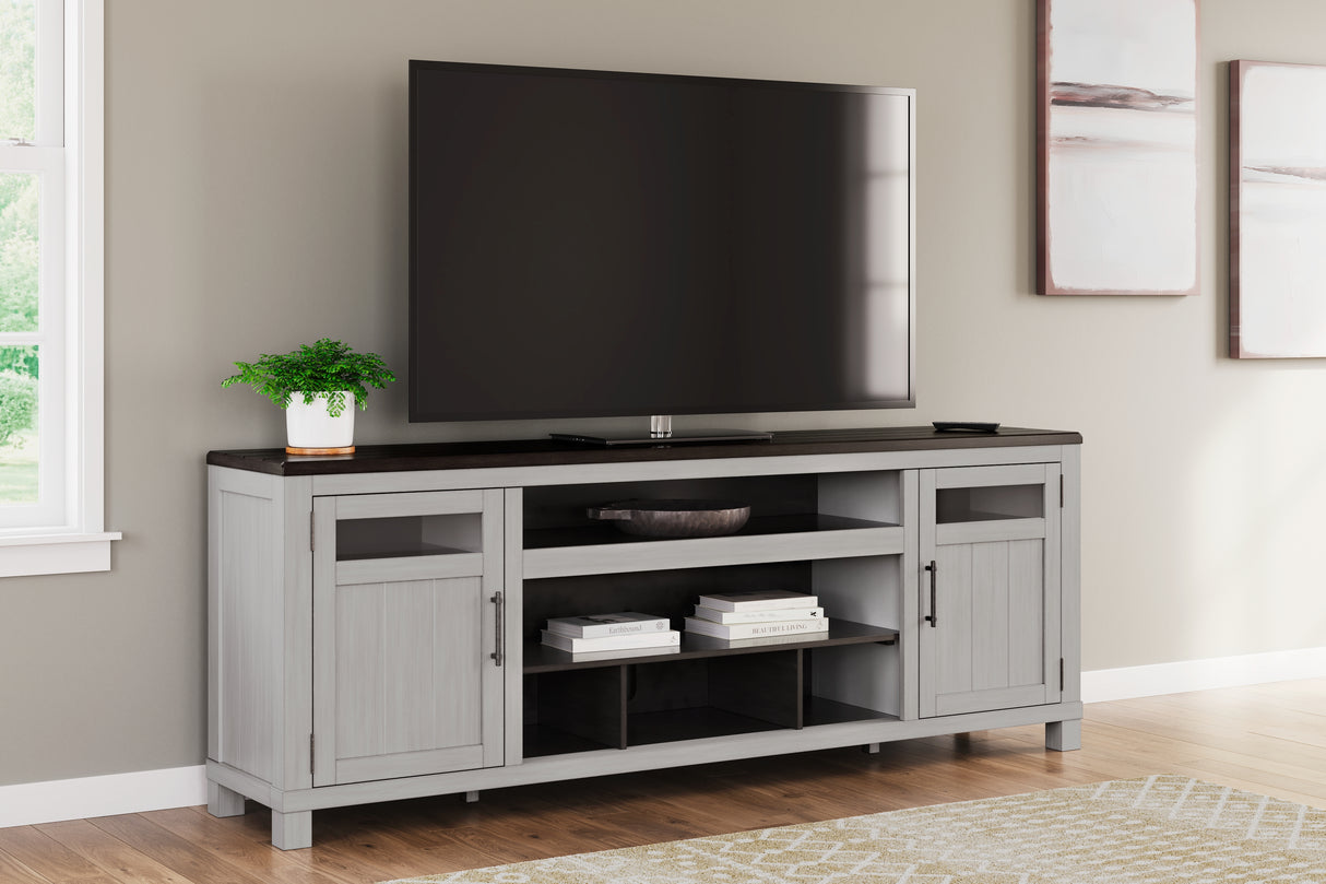Darborn Gray/Brown 88" TV Stand - W796-68 - Luna Furniture