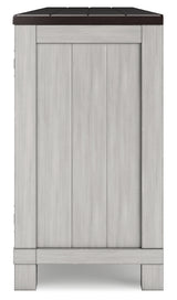 Darborn Gray/Brown 88" TV Stand from Ashley - Luna Furniture