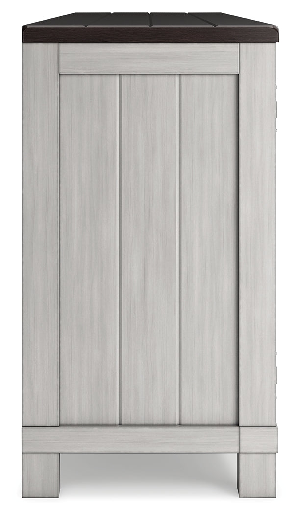 Darborn Gray/Brown 88" TV Stand from Ashley - Luna Furniture