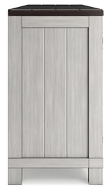 Darborn Gray/Brown 88" TV Stand from Ashley - Luna Furniture