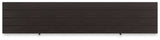 Darborn Gray/Brown 88" TV Stand from Ashley - Luna Furniture
