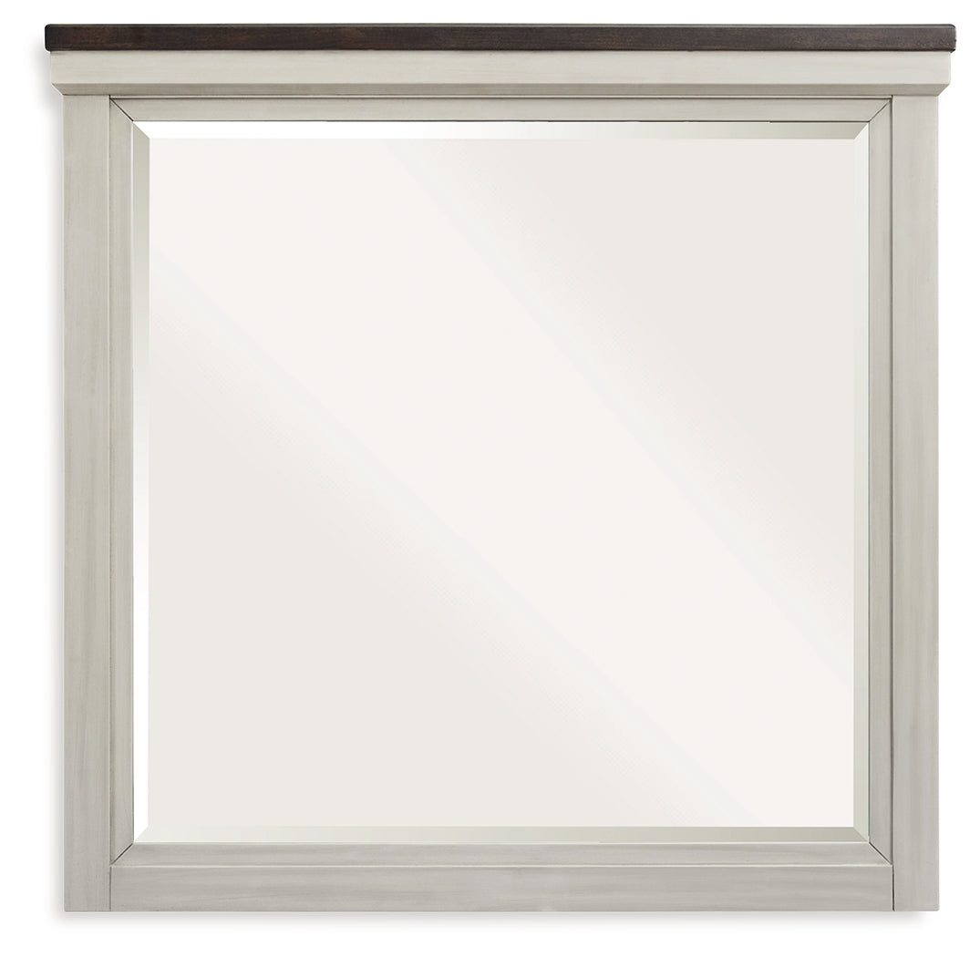 Darborn Gray/Brown Bedroom Mirror - B796-36 - Luna Furniture