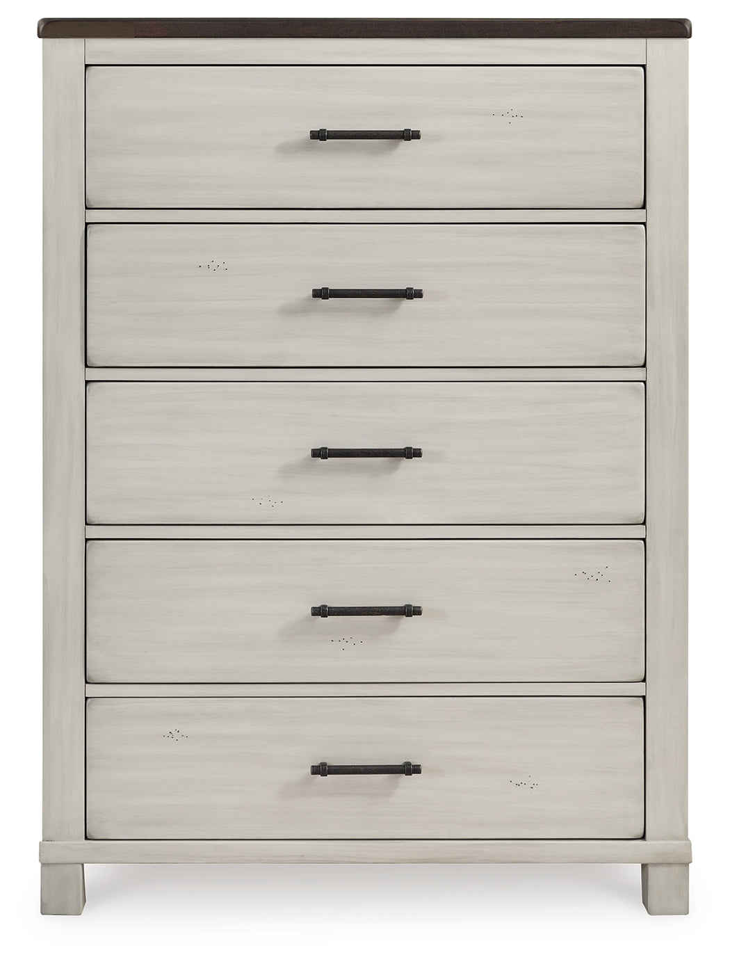 Darborn Gray/Brown Chest of Drawers - B796-46 - Luna Furniture