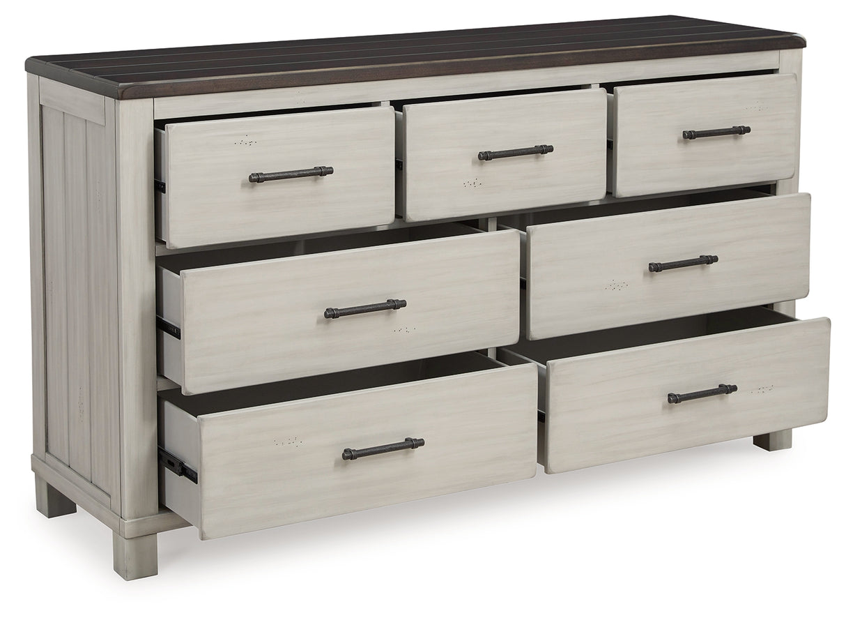 Darborn Gray/Brown Dresser - B796-31 - Luna Furniture