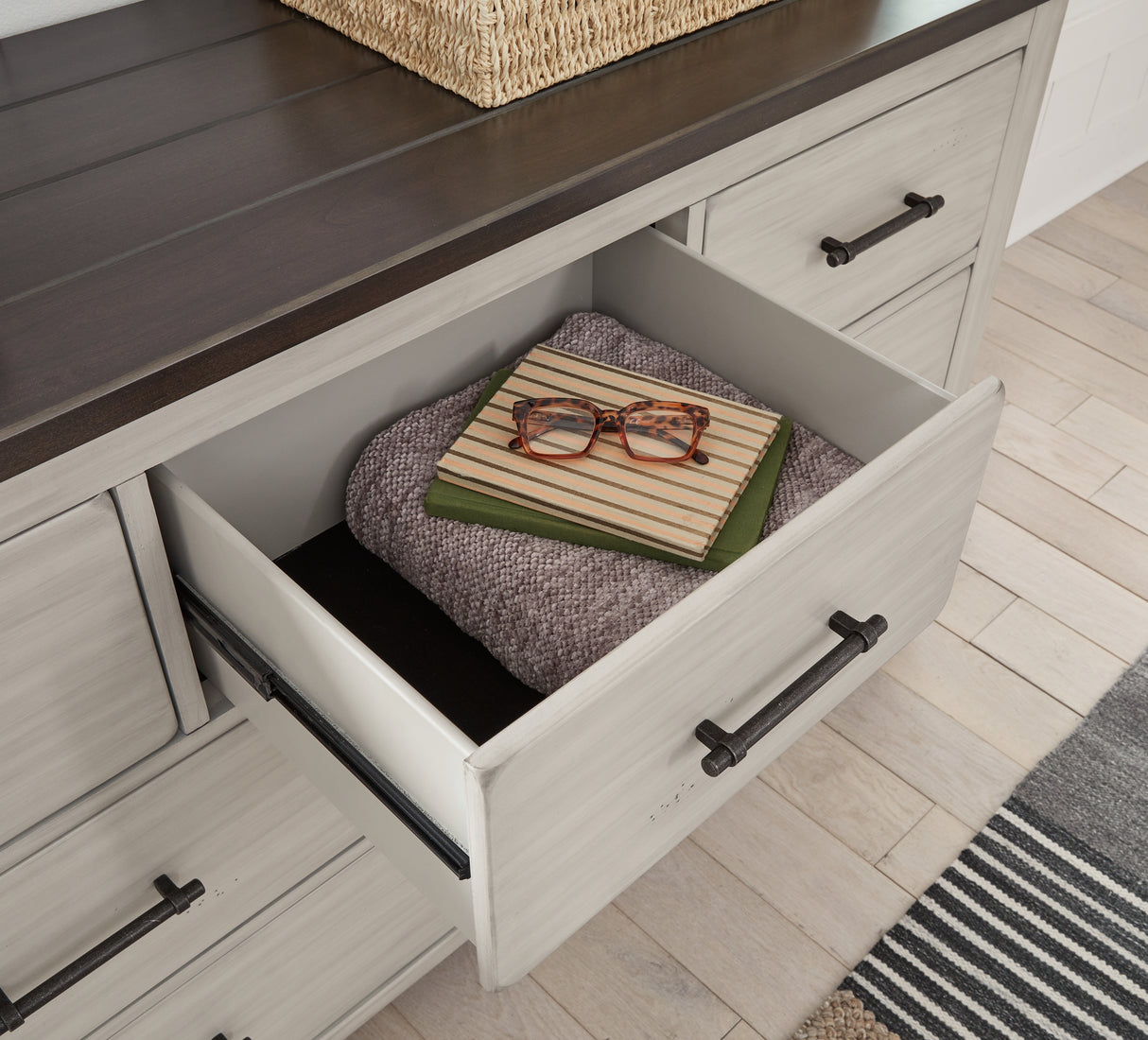 Darborn Gray/Brown Dresser - B796-31 - Luna Furniture