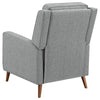 Davidson Upholstered Tufted Push Back Recliner Grey - 609567 - Luna Furniture