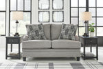 Davinca Charcoal Loveseat - 3520435 - Luna Furniture