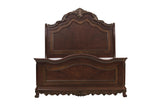 Deryn Park Cherry Sleigh Bedroom Set from Homelegance - Luna Furniture