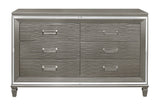 Tamsin Silver/Gray Metallic Dresser