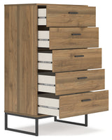 Deanlow Honey Chest of Drawers - EB1866-245 - Luna Furniture