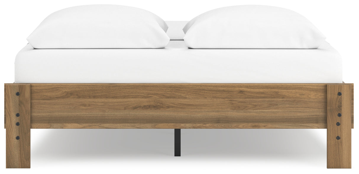 Deanlow Honey Queen Platform Bed - EB1866-113 - Luna Furniture