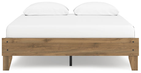 Deanlow Honey Queen Platform Base Bed from Ashley - Luna Furniture