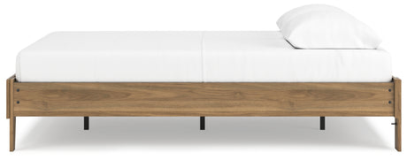 Deanlow Honey Queen Platform Base Bed from Ashley - Luna Furniture