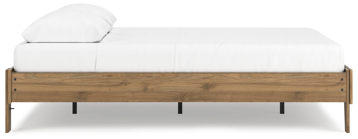 Deanlow Honey Queen Platform Bed - EB1866-113 - Luna Furniture