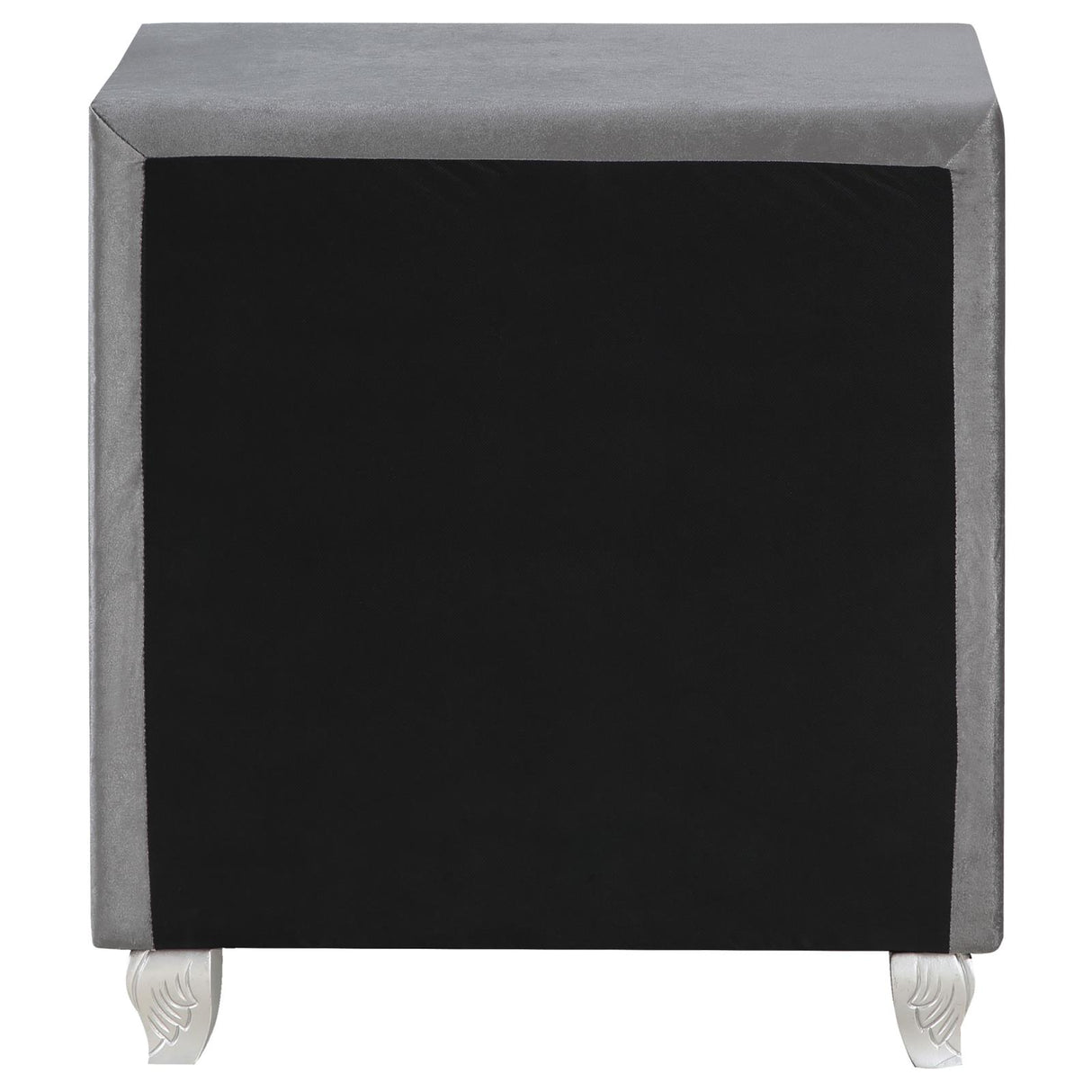 Deanna 2-drawer Rectangular Nightstand Grey - 205102 - Luna Furniture