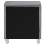 Deanna 2-drawer Rectangular Nightstand Grey - 205102 - Luna Furniture