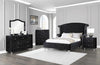 Deanna 5-piece Eastern King Bedroom Set Black - 206101KE-S5 - Luna Furniture
